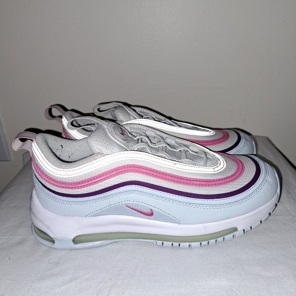 Nike White and Pink Chunky Sneakers Size 3Y Used Review ALL pics - Picture 5 of 10